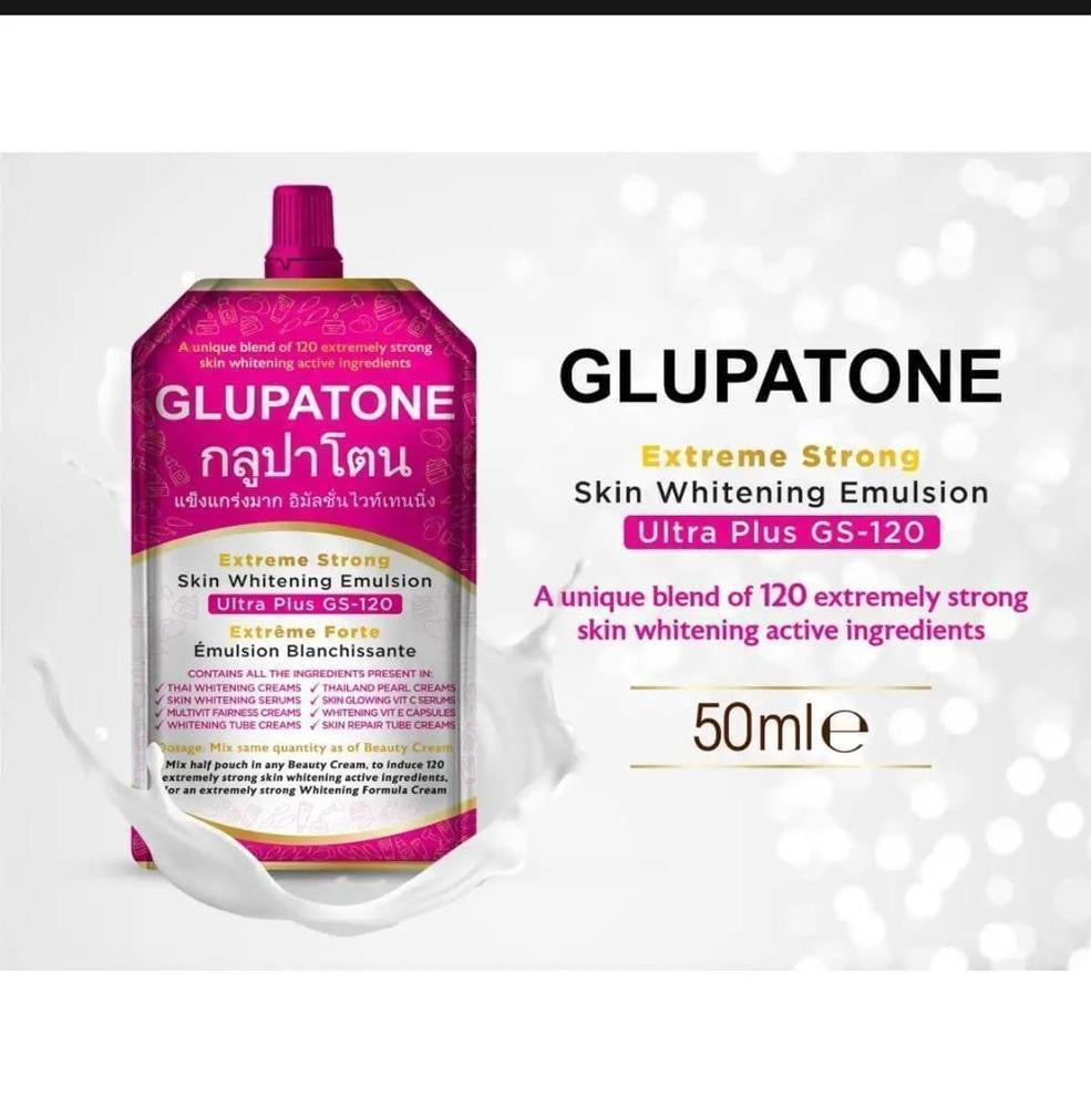 Homeocure Beauty Cream And Glupatone Skin Whitening Emulsion
